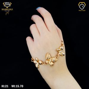 انسيال ذهب كامل عيار 21 من سليمه جولد