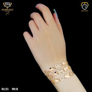 انسيال ذهب كامل عيار 21 من سليمه جولد