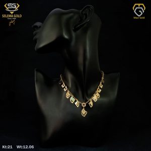 طقم ذهب كامل عيار 21 من سليمه جولد