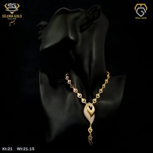 سلسله ذهب عيار 21 من سليمه جولد