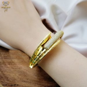 اسوره ذهب كامل عيار 18 من سليمه جولد