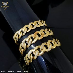 انسيال ذهب كامل عيار 18 من سليمه جولد