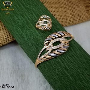 طقم ذهب كامل عيار 21 من سليمه جولد