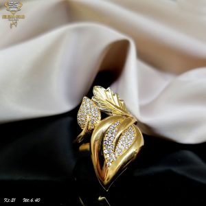خاتم ذهب كامل عيار 21 من سليمه جولد