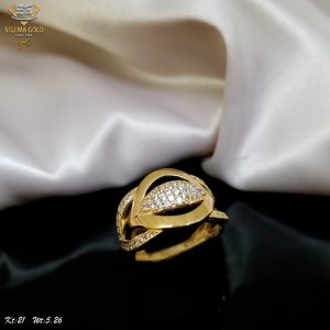 خاتم ذهب كامل عيار 21 من سليمه جولد